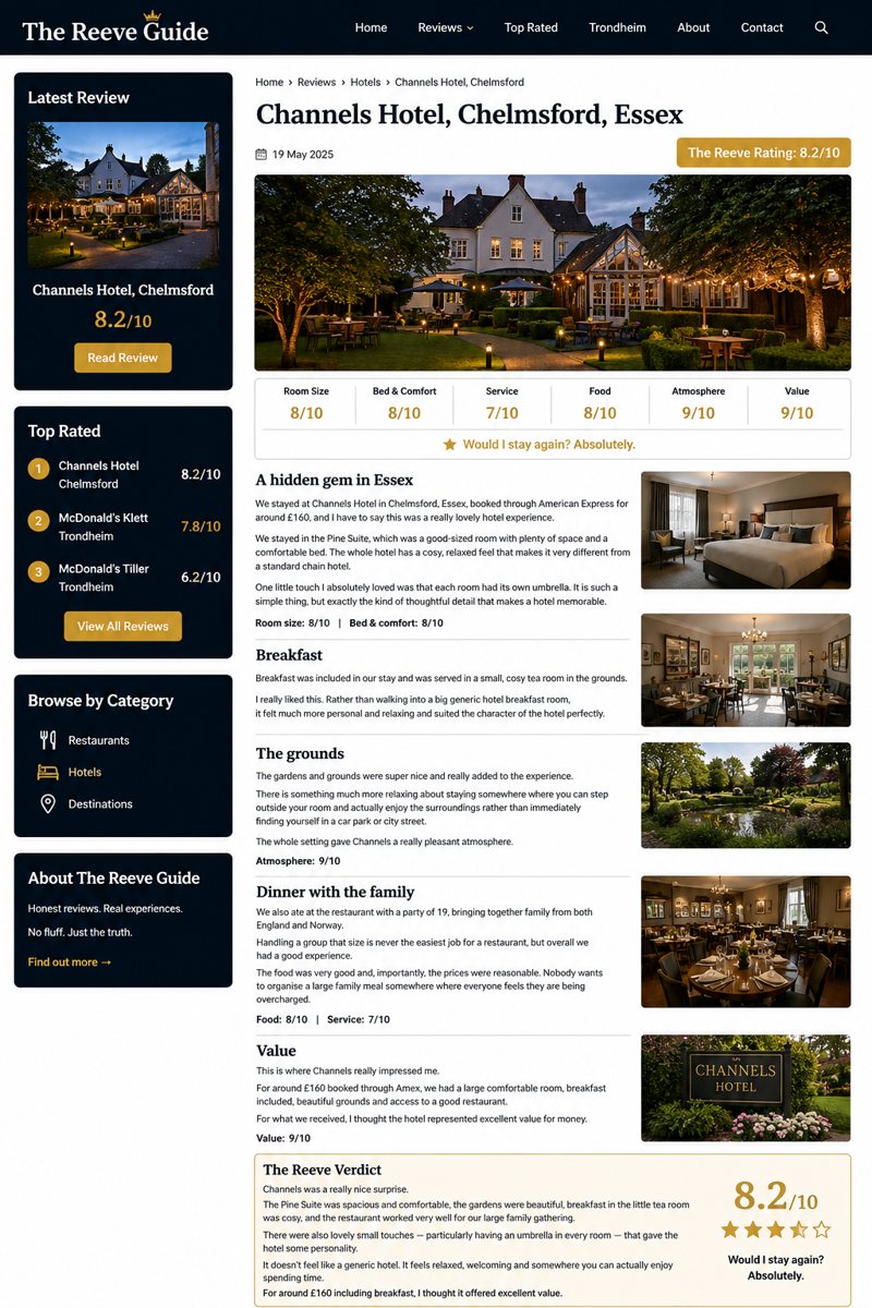 Channels Hotel Chelmsford